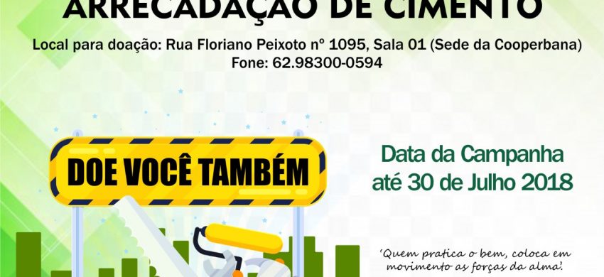 Campanha para construção do refeitório e cozinha do Instituto Luz de Jesus