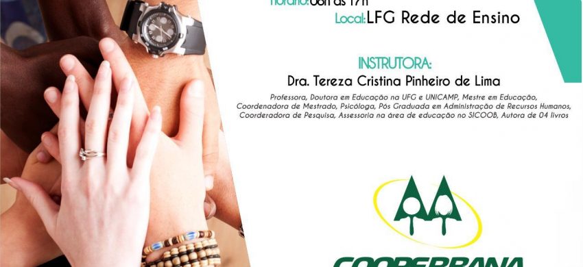 Curso de Cooperativismo – 23/03/2019 08h às 17h – Gratuito para Cooperados